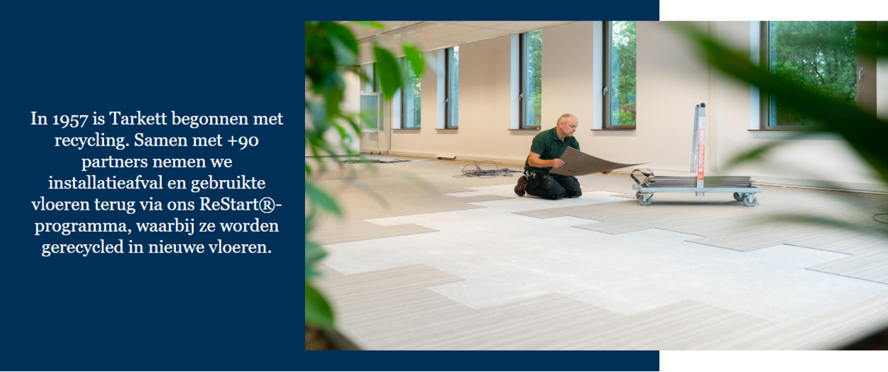 ReStart 90 partners vloeren recyclen